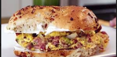Eggs With Pastrami Sandwich