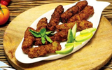 Fried Seafood Kofta Platter