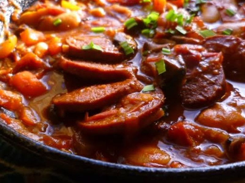 Seasoned Sausage Pot
