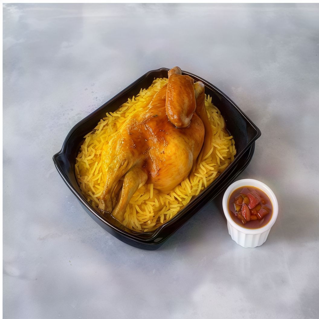 Half Mandee Chicken Dish