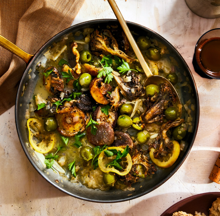 Mushroom Piccata