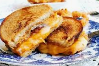 Grilled Roe With Butter Sandwich
