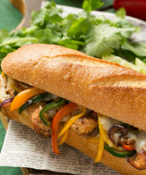 Chicken Fajitas Sandwich