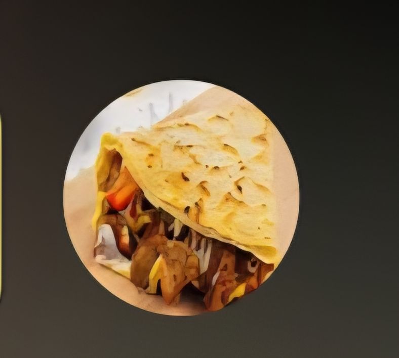 Shish Chicken Crepe