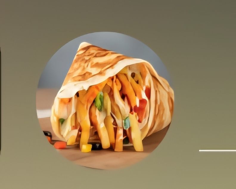 Fries Crepe