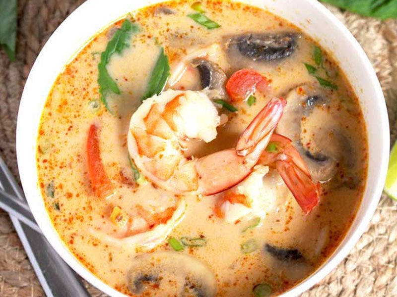 Seafood Coconut Soup