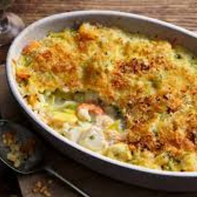 Sea Food Gratin