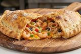 Seafood Calzone Pizza Large