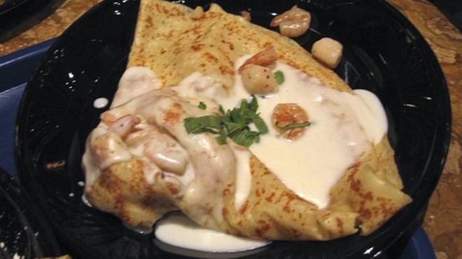 Seafood Crepe