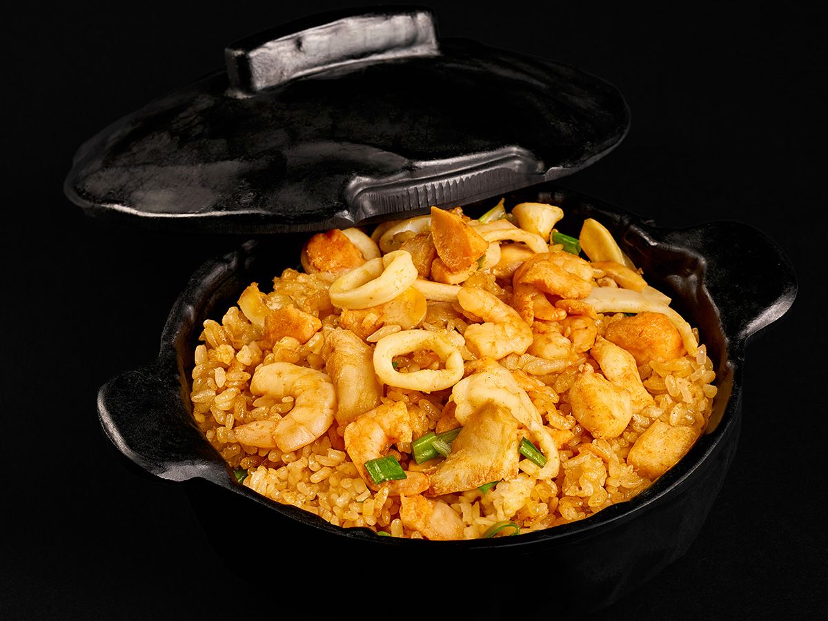 Seafood Hot Pot Fried Rice
