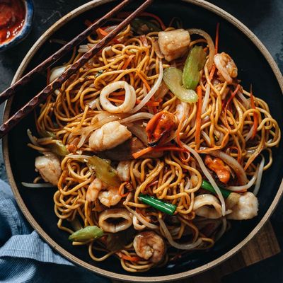 Seafood Noodles