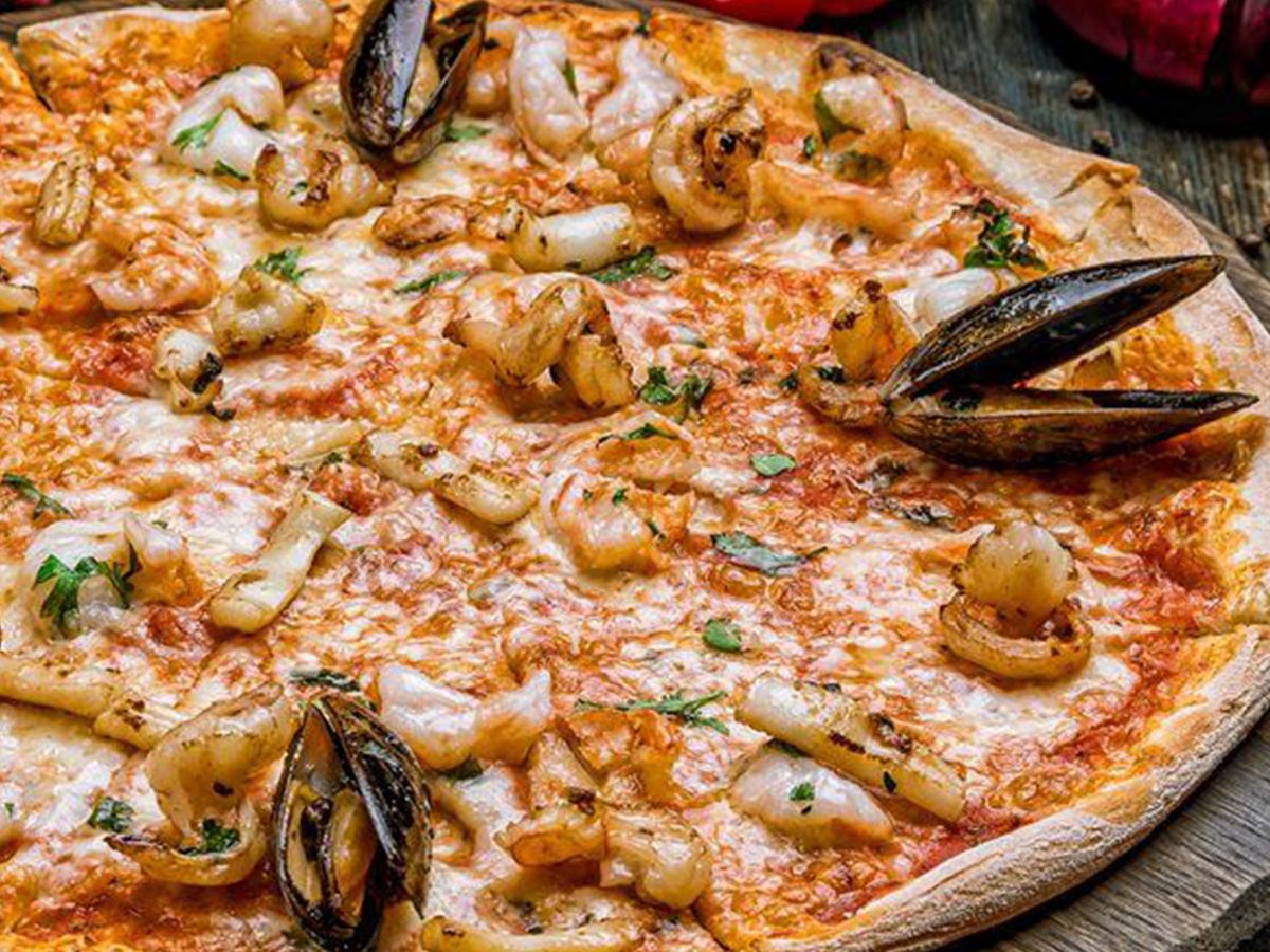 Seafood Pizza (Fasting)
