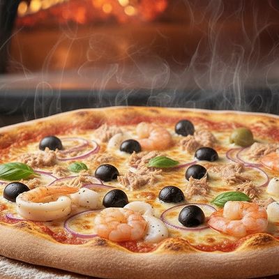 Seafood Pizza