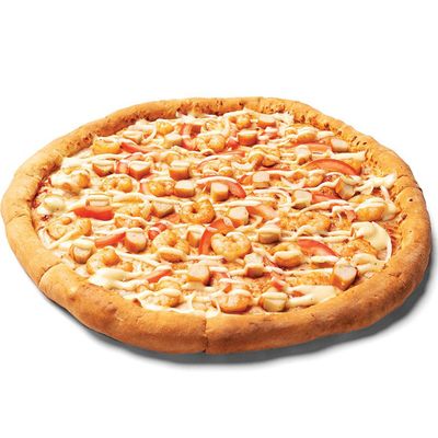 Seafood Ranch Pizza