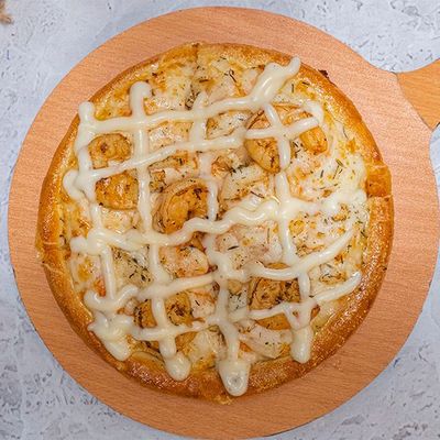 Seafood Ranch Pizza