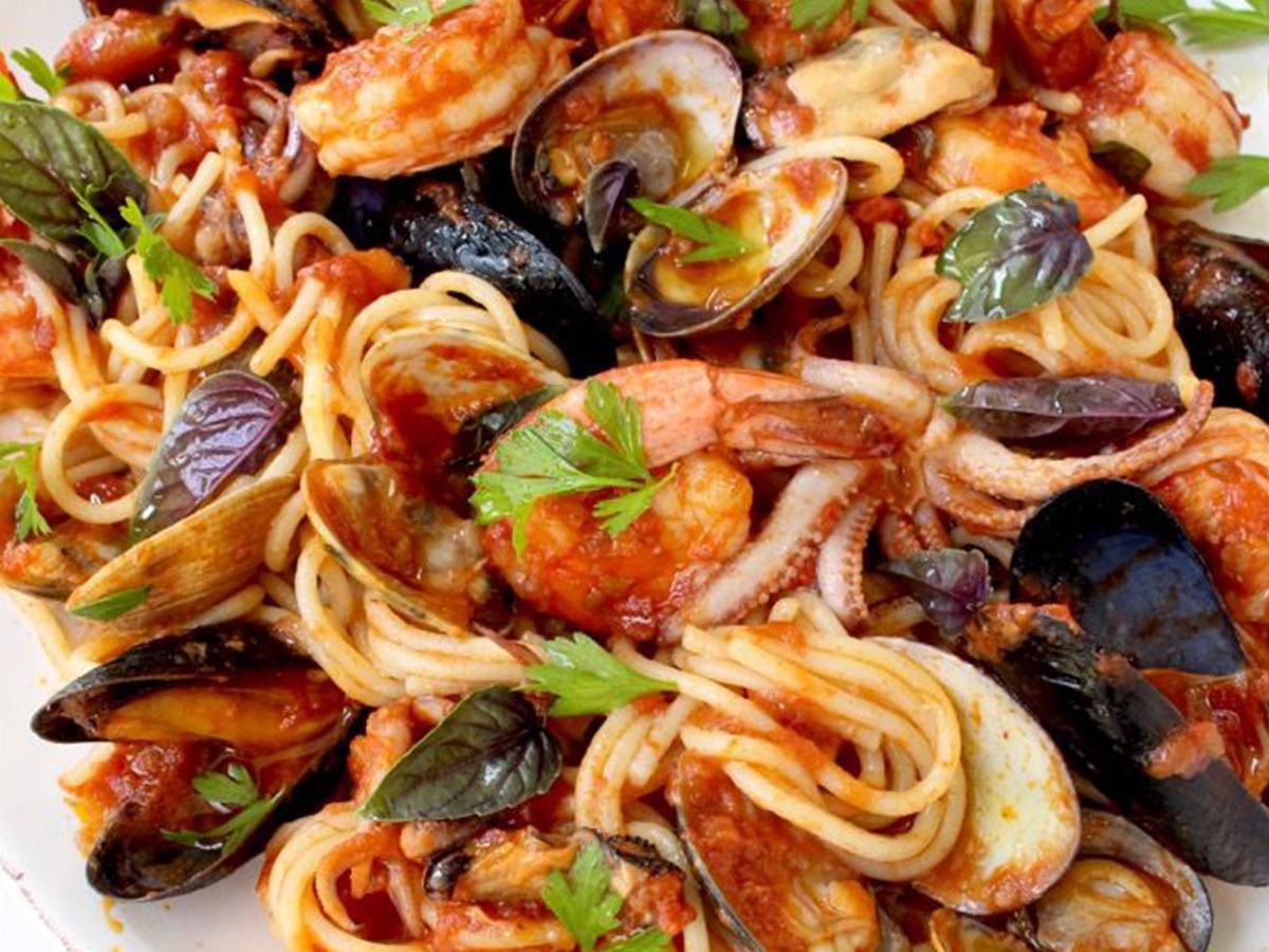 Seafood Spaghetti