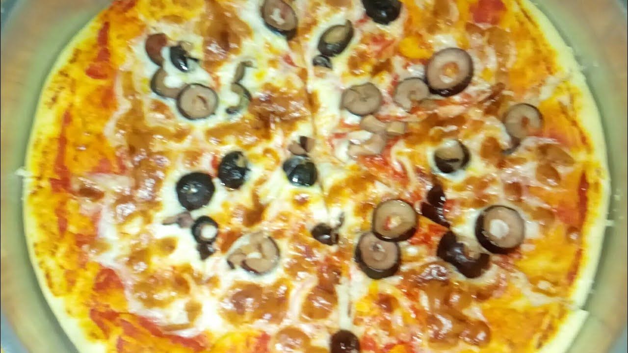Seafood fasting pizza
