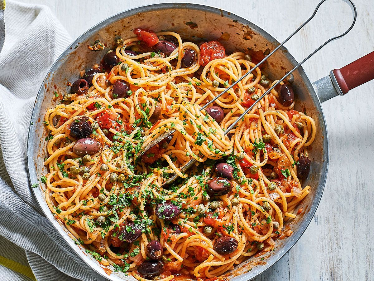 Seafood pasta