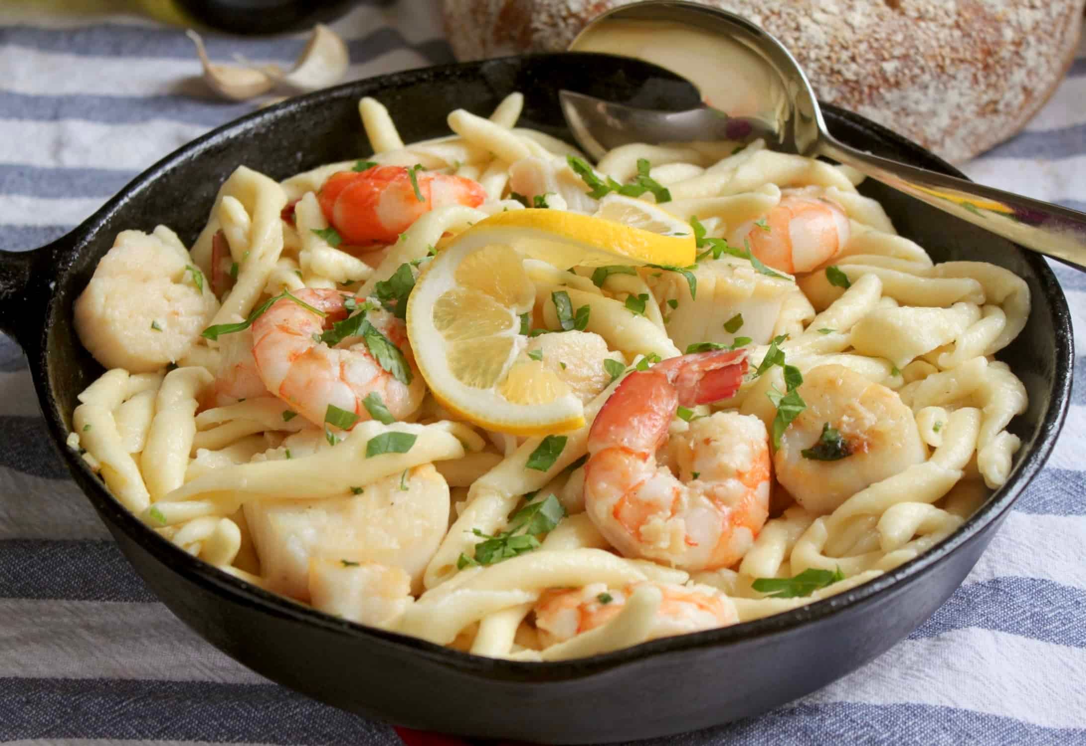 Seafood pasta