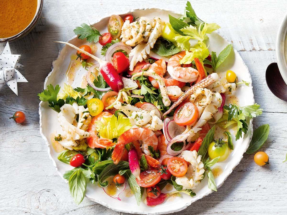 Seafood salad