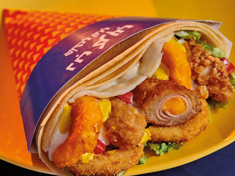Secret Chicken Crepe