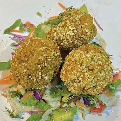 Sesame Taamia Plate (2 Patties)