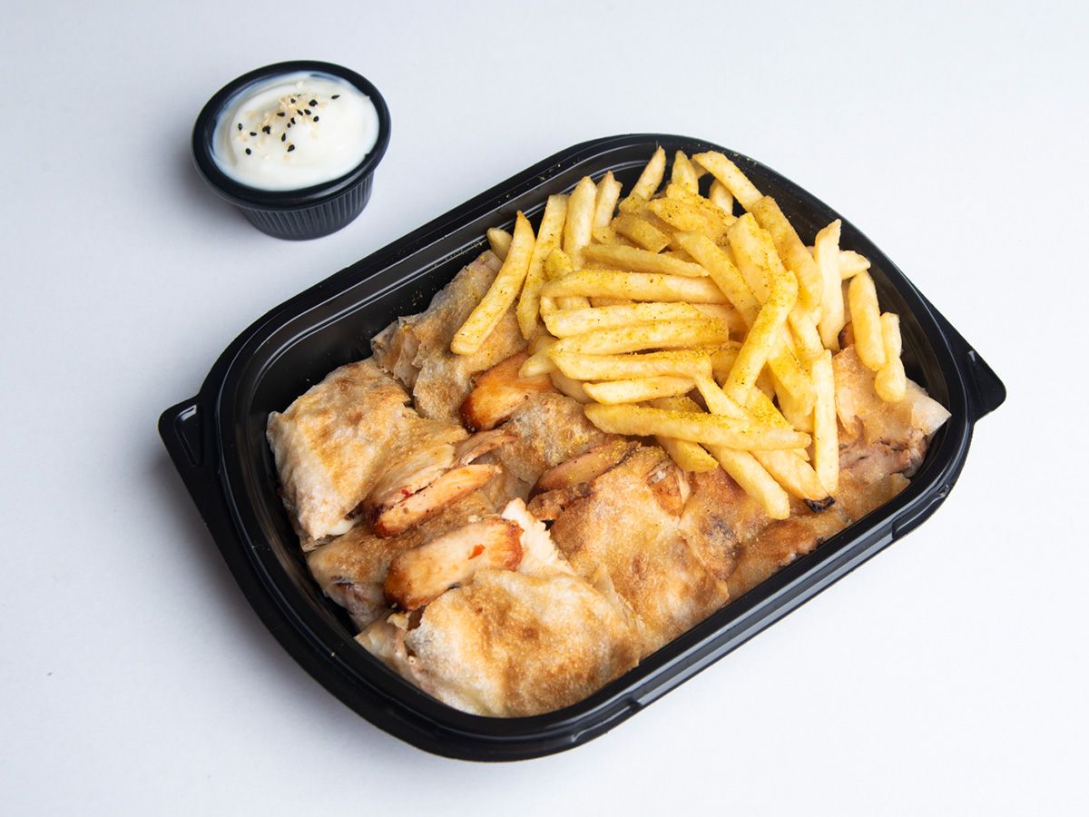 Extra Saj Shawarma Pie
