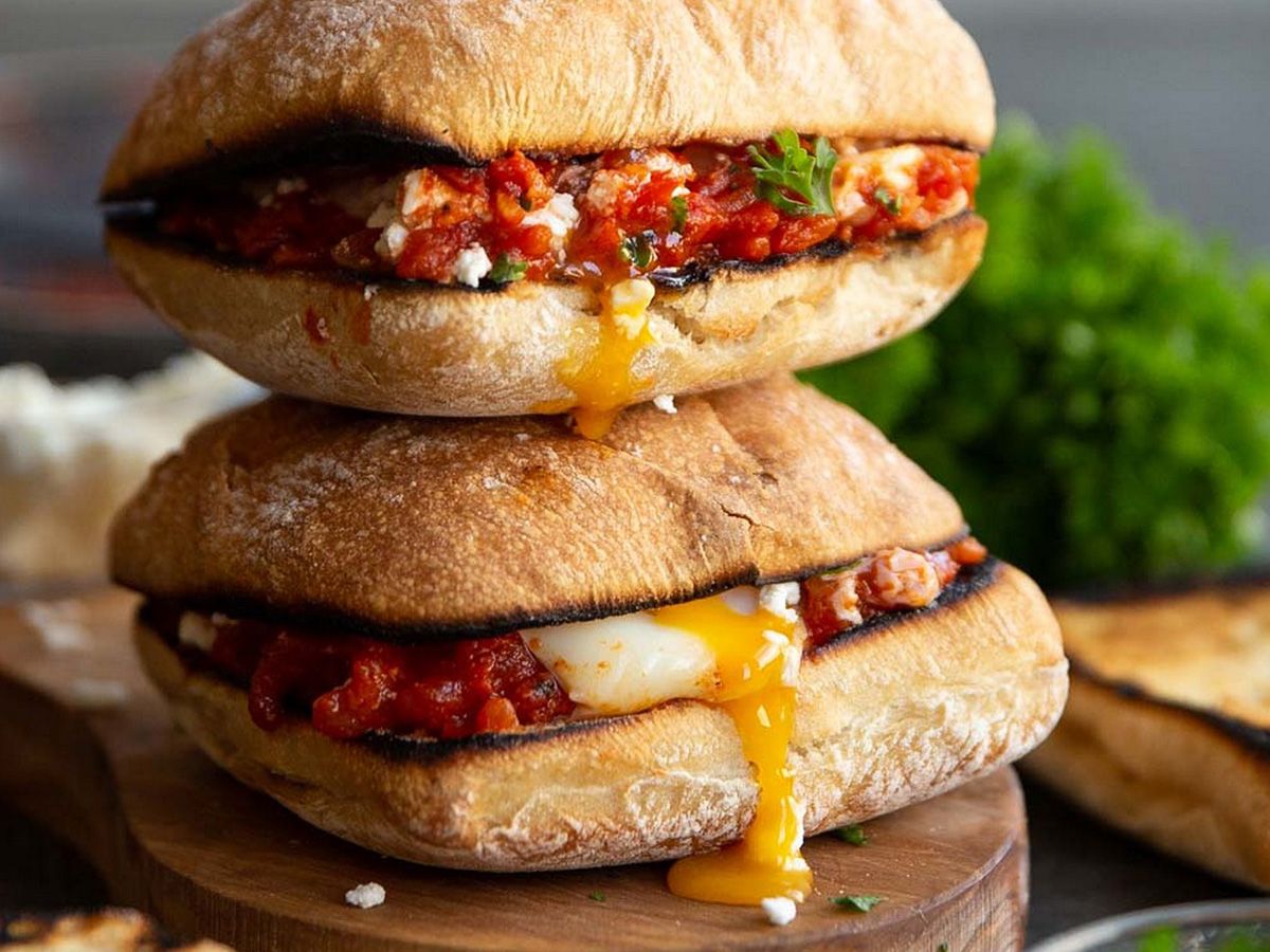 Shakshoka sandwich