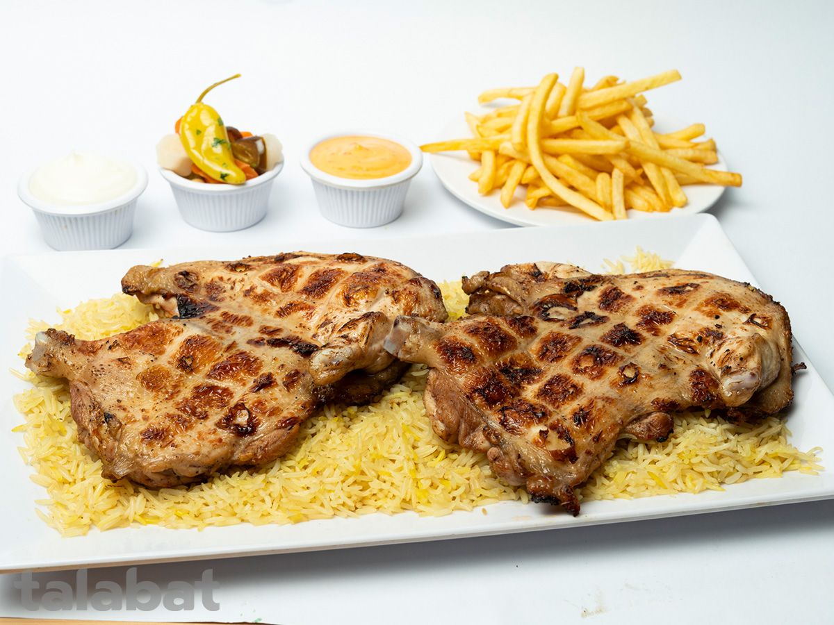 Boneless Grilled Chicken With Rice