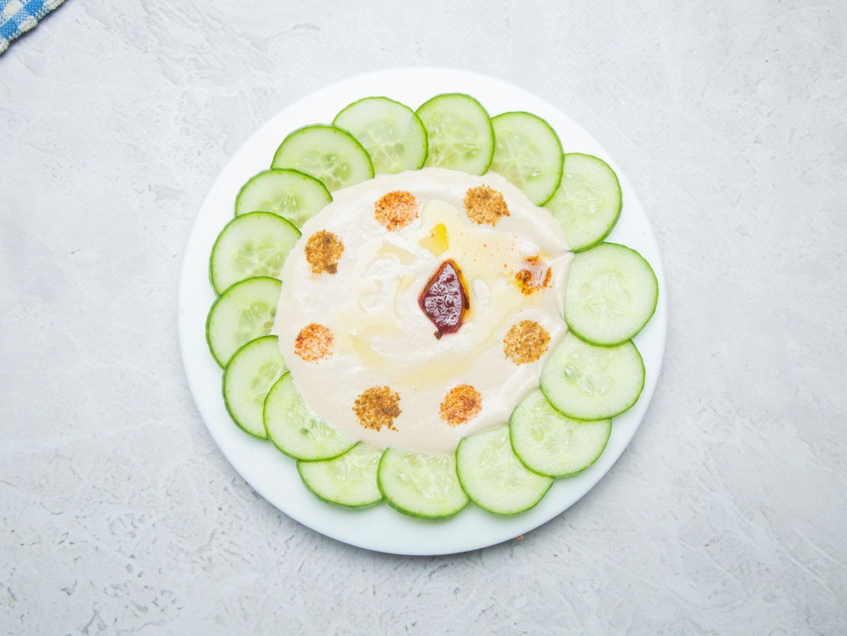 Seasme Paste Salad