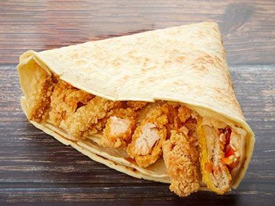 Crispy Chicken Crepe