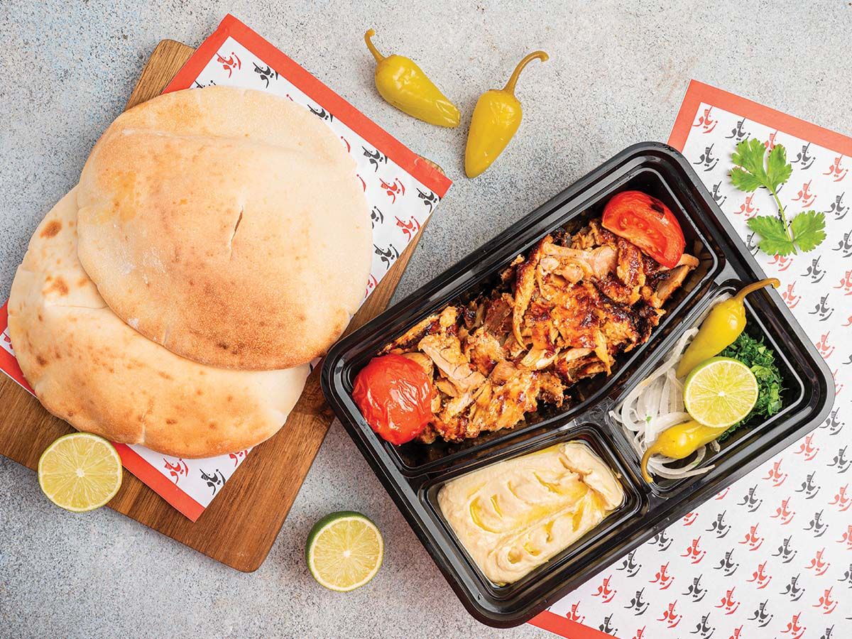 Shawarma zeyad delivery service in UAE Talabat