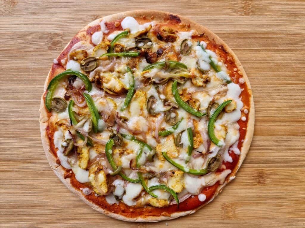 Shawarma Chicken Italian Pizza