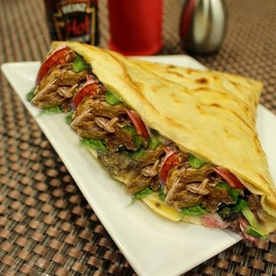 Chicken shawarma Crepe