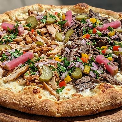 Mix Beit Al Shawarma Pizza