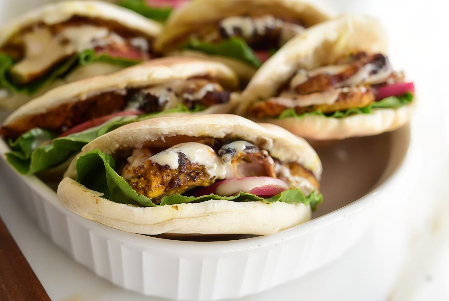 Chicken Shawerma 6 Bun