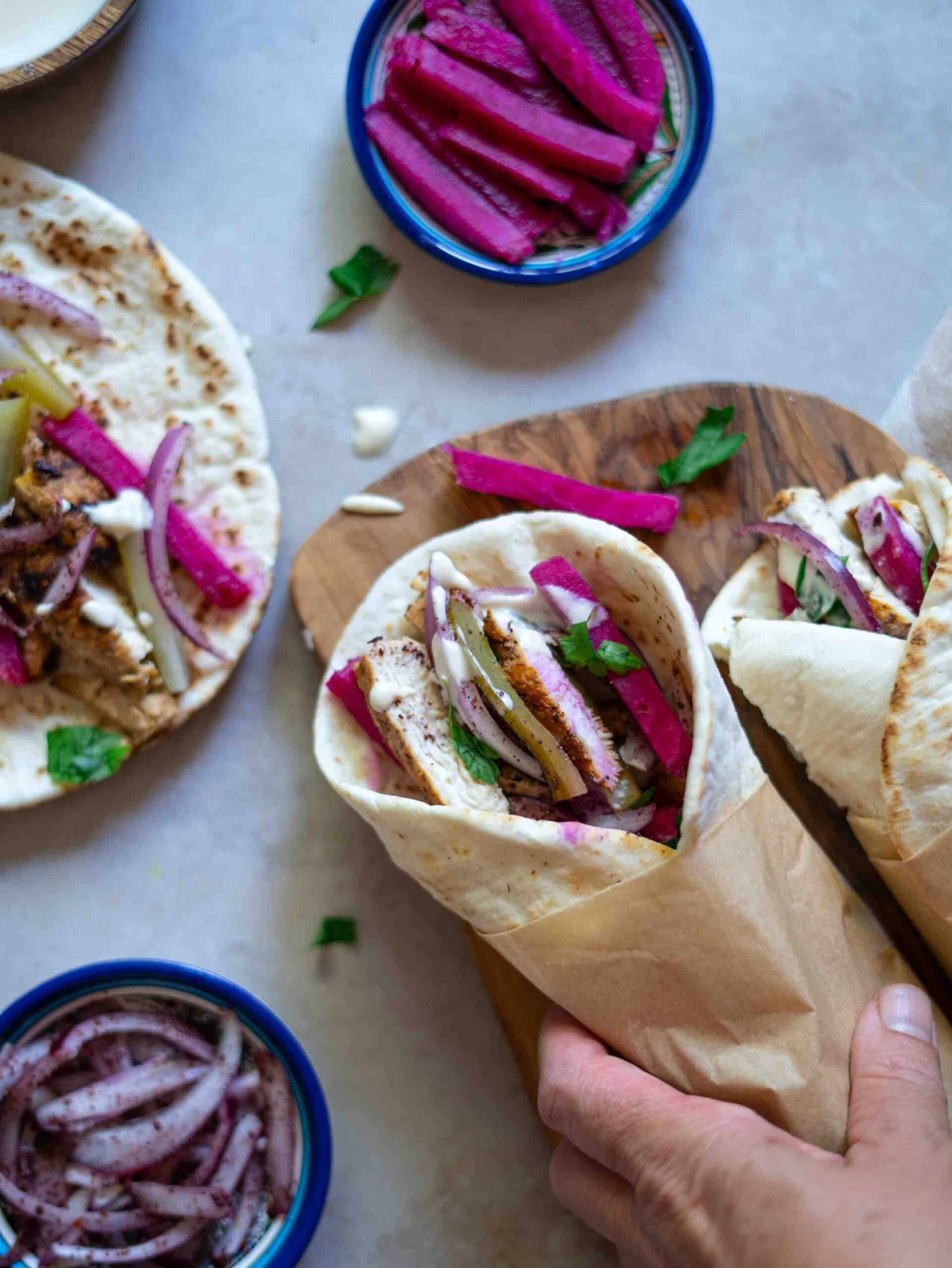 Mini Shawerma Taboon Meat