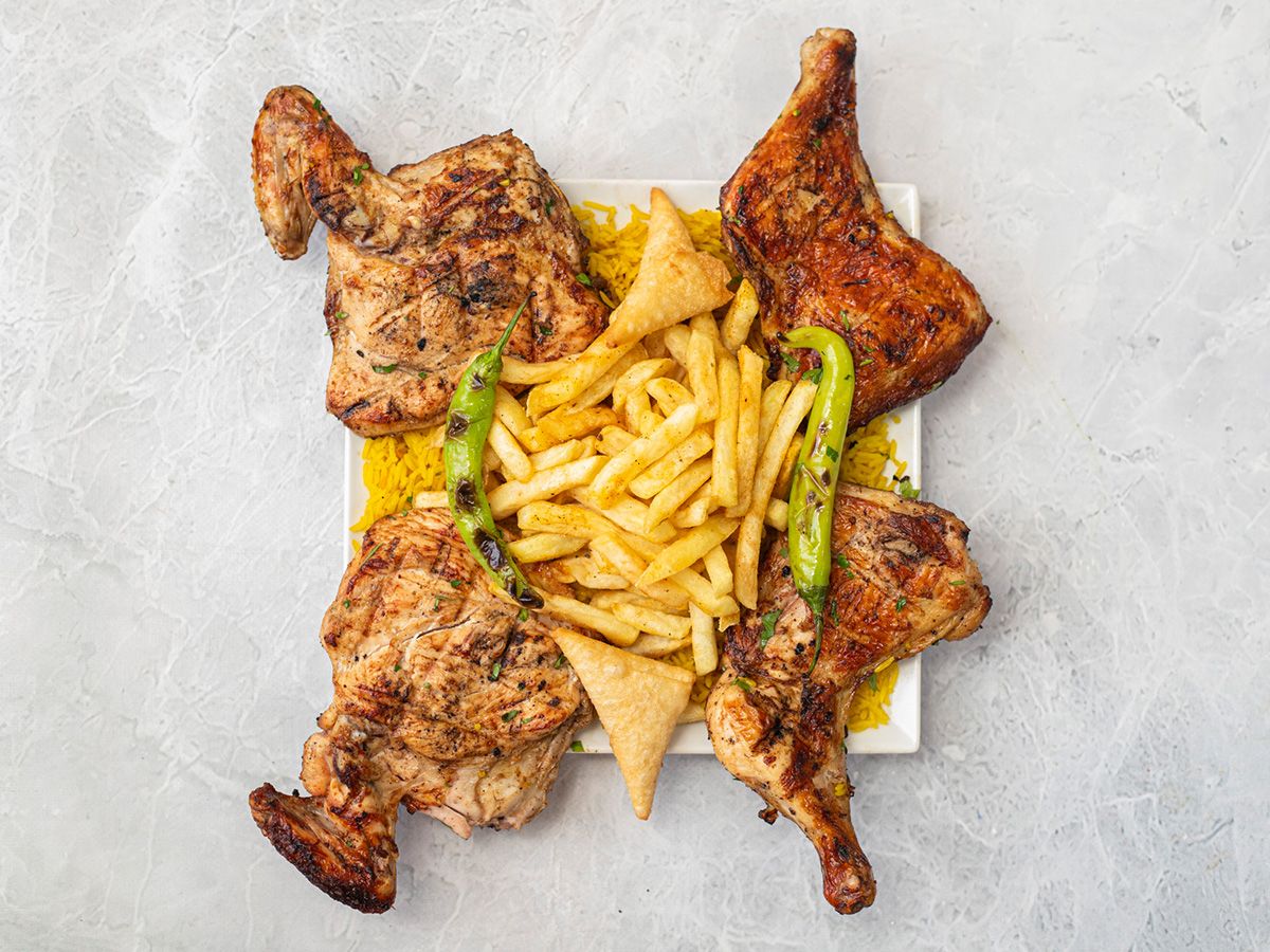 Charcoal Grilled Chicken