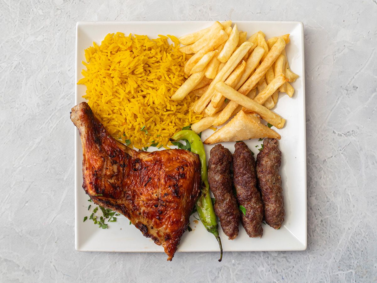 Kofta Meal With Charcoal Thigh
