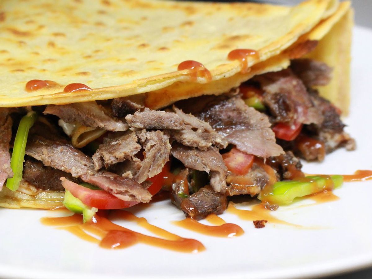 Shawerma meat Crepe