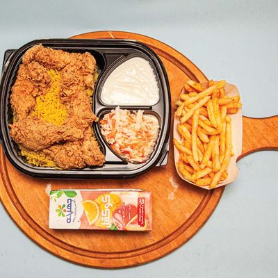 4 Pieces Of Crispy Chicken Meal Offer With Pepsi