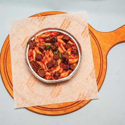Pasta With Oriental Sausage