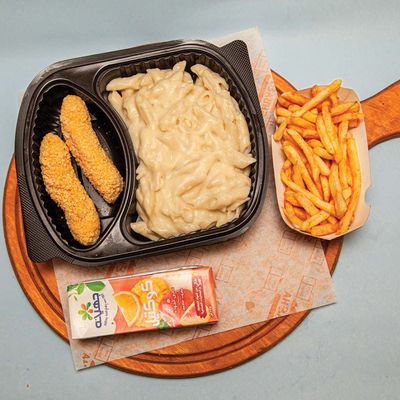 Shbaaha Penne Pasta With 2 Cordon Bleu Meal With Pepsi