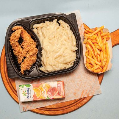 Shbaaha Penne Pasta With 2 Crispy Chicken Meal With Pepsi