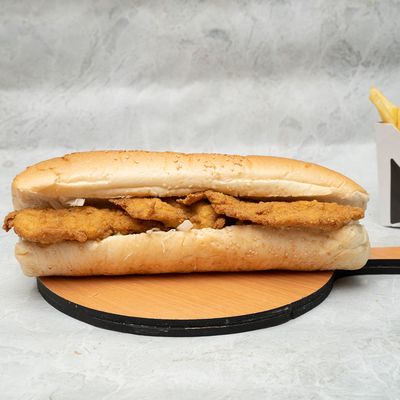 Plain Chicken Pane Sandwich