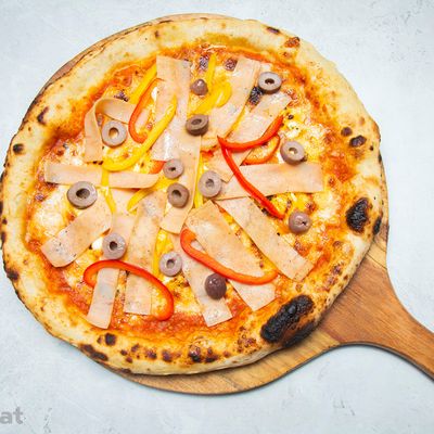 Smoked Turkey Pizza