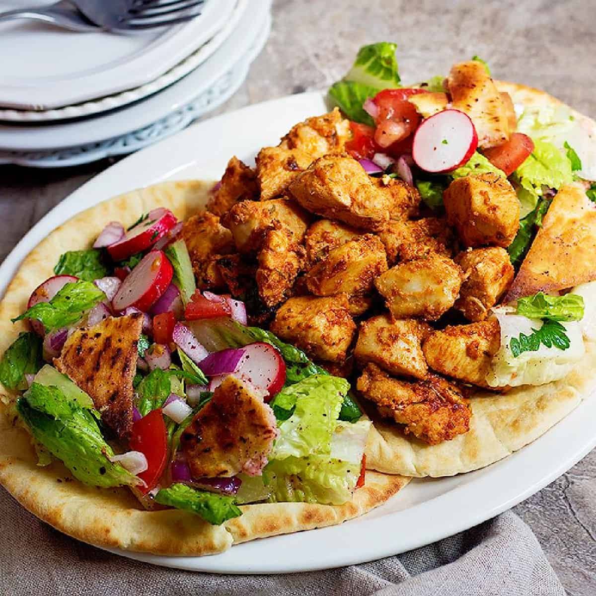 Charcoal Boneless Chicken Meal