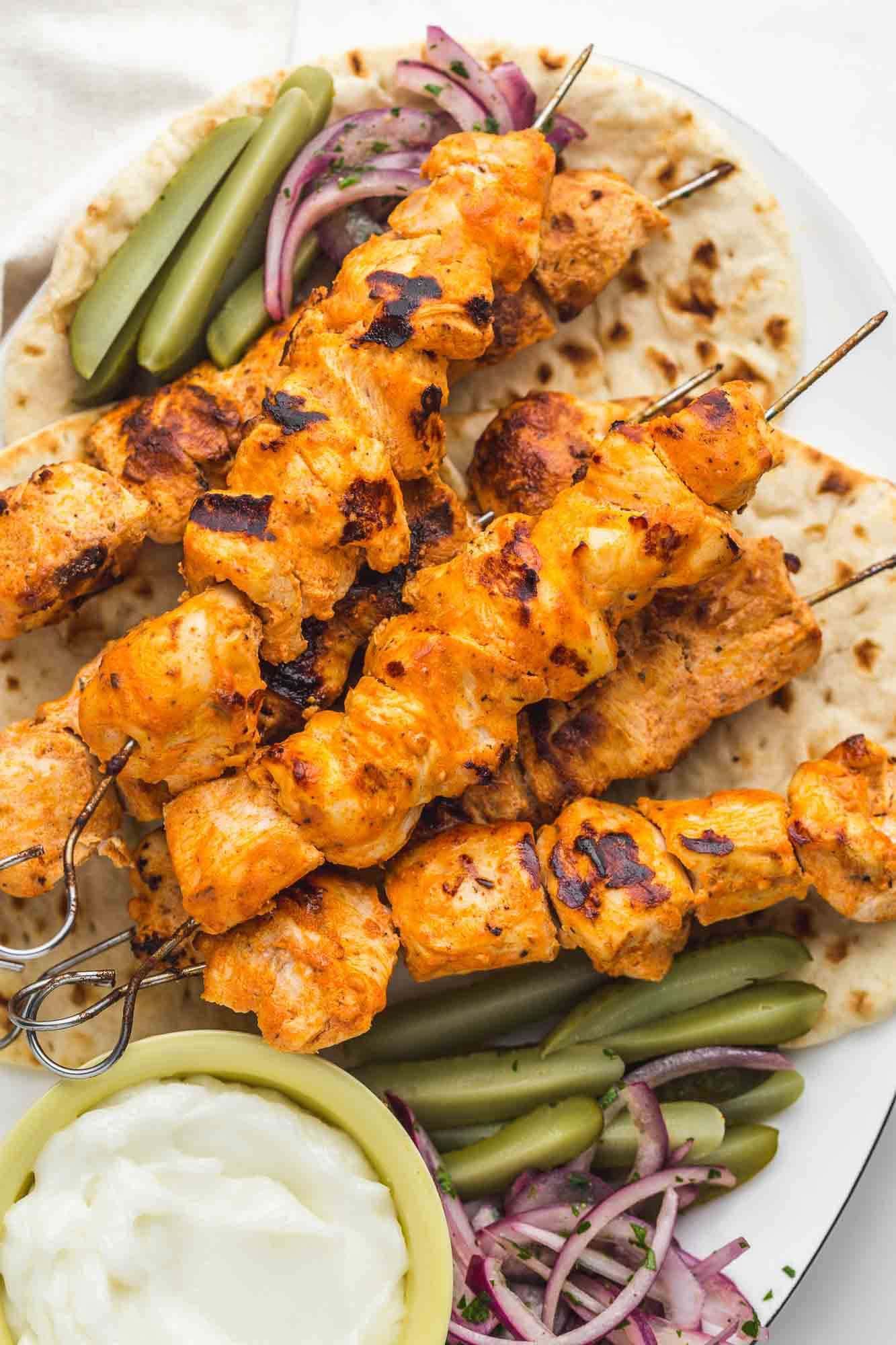 Shish Tawook Platter