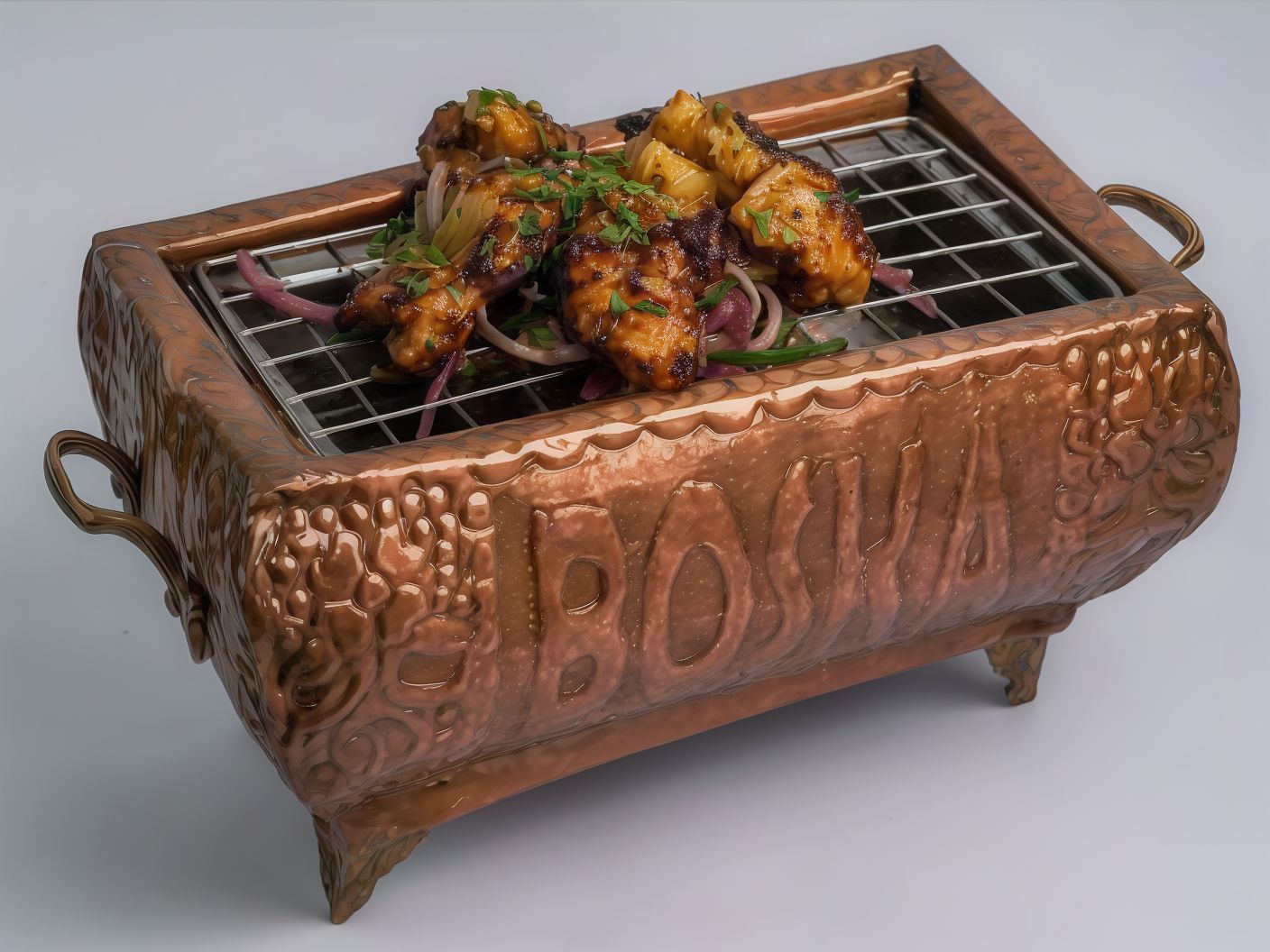 Shish Tawouk With Pasta