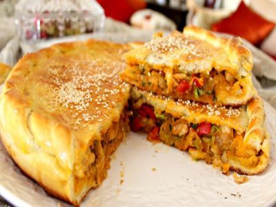Shish Tawook Pie